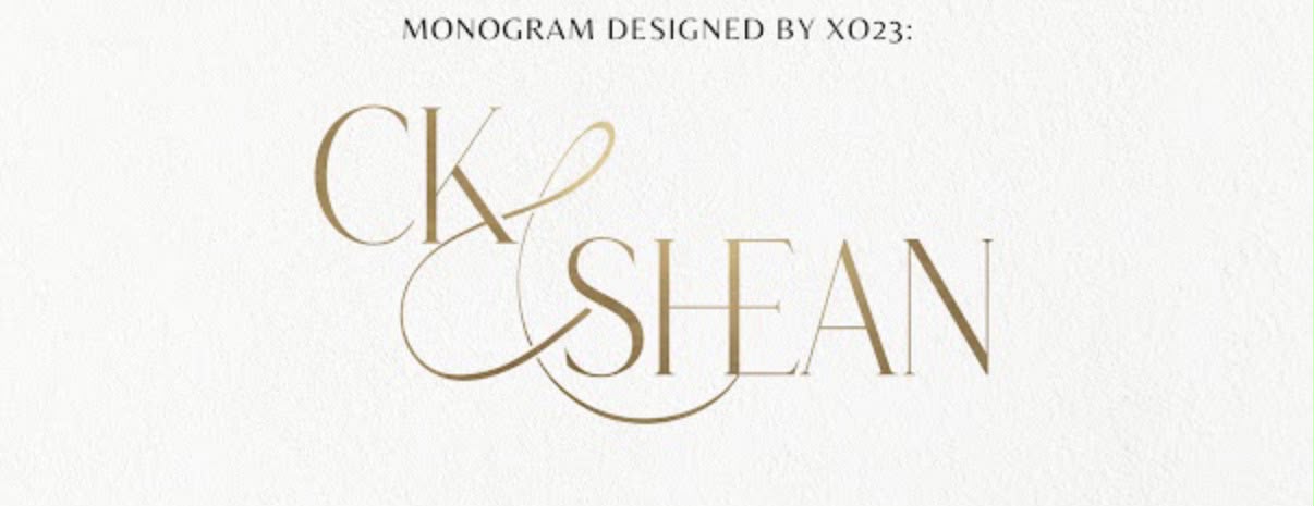 CK and Shean monogram